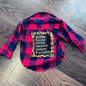 Baby/Toddler custom button up